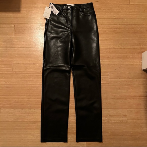 Aritzia vegan leather pants - Picture 8 of 12